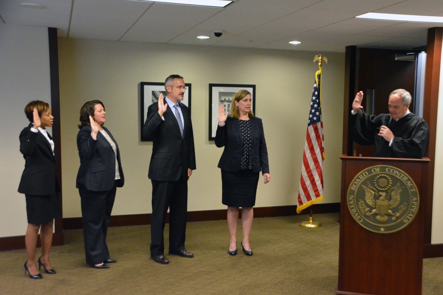 Four New Judges Sworn In